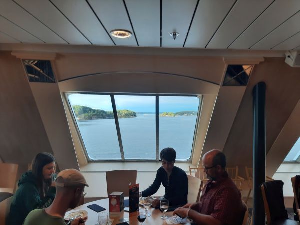 Abendessen mit Aussicht auf die Stockholmer Schren 2022