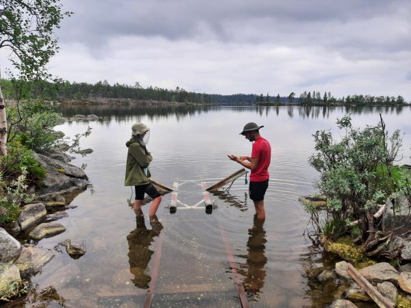 Bootsschleppe zum Soulisjrvi Inari 2022