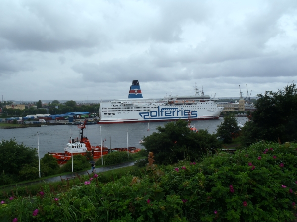 Danzig blick von der Westerplatte 2013