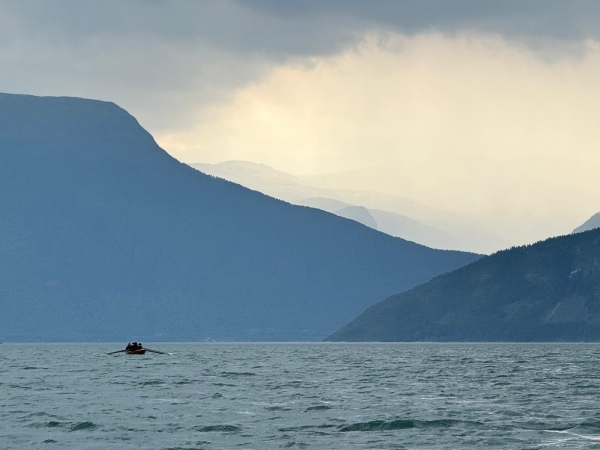 Fjord bei Sauwetter 2024