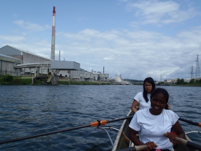 Gruselige Industrielandschaft vor Luettich Blog 2017