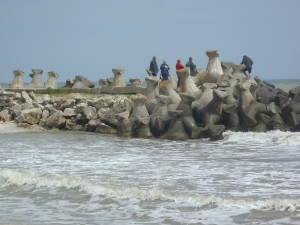 Gura Porteti Ruderer am Schwarzen Meer 2014