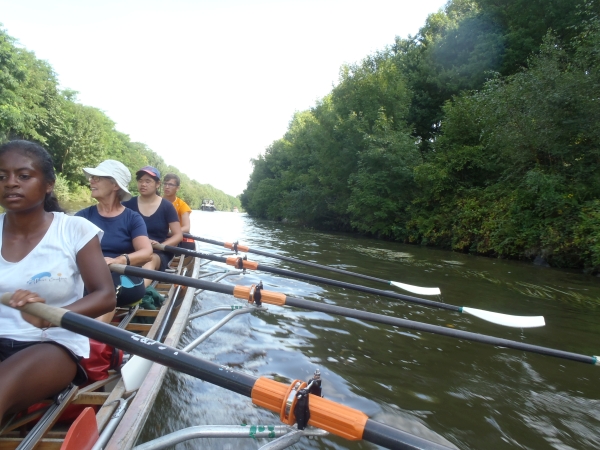 Kanal zur umgehung der Maas 2017