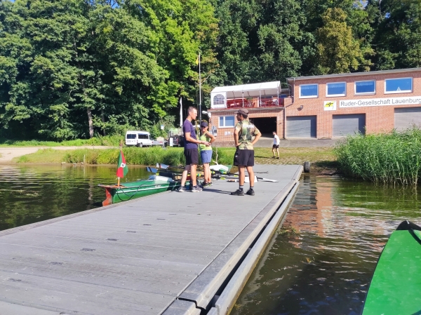 Lauenburg Start nach Hamburg 2023 herbst