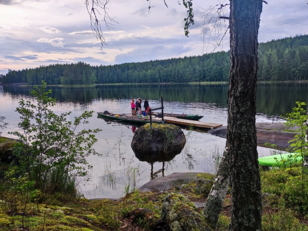 Ruderboote Koloveden Nationalpark 2023