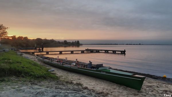 Sonnenuntergang am Ijsselmeer 2019