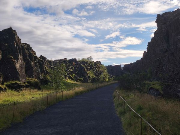 Thingvellir Schlucht Island 2022