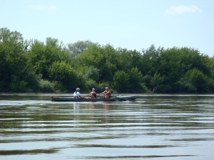 auf dem Weg nach Plock Weichsel 2013